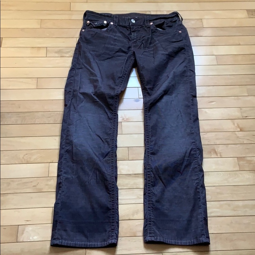 True Religion corduroy pants, size 34